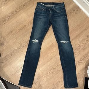 Size 25 ripped joes jeans